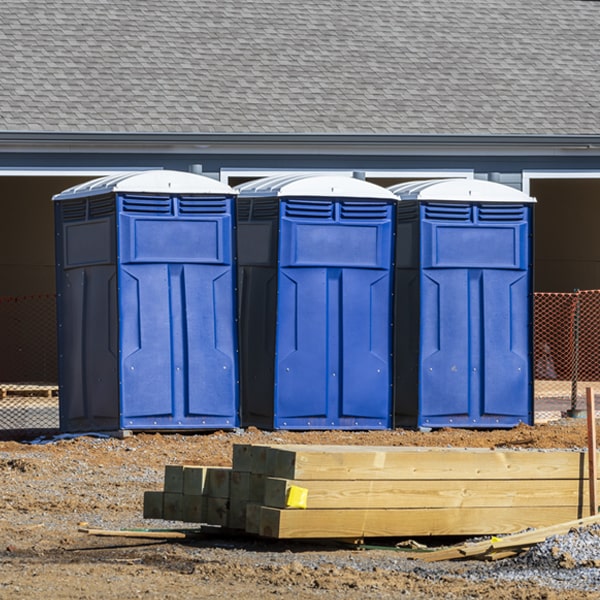 are there any restrictions on what items can be disposed of in the porta potties in Centerville SC